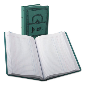 Boorum & Pease® Account Journal, Journal-style Rule, Blue Cover, 11.75 X 7.25 Sheets, 500 Sheets-book freeshipping - TVN Wholesale